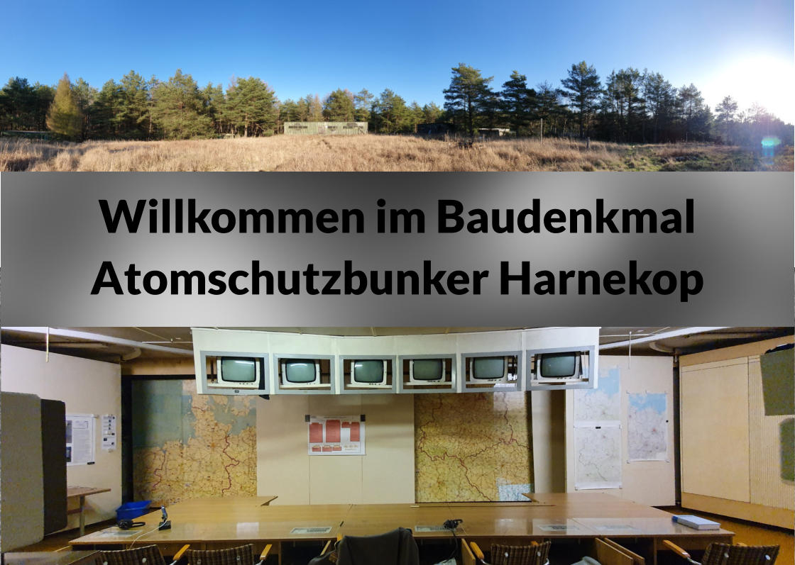 Willkommen im Baudenkmal Atomschutzbunker Harnekop
